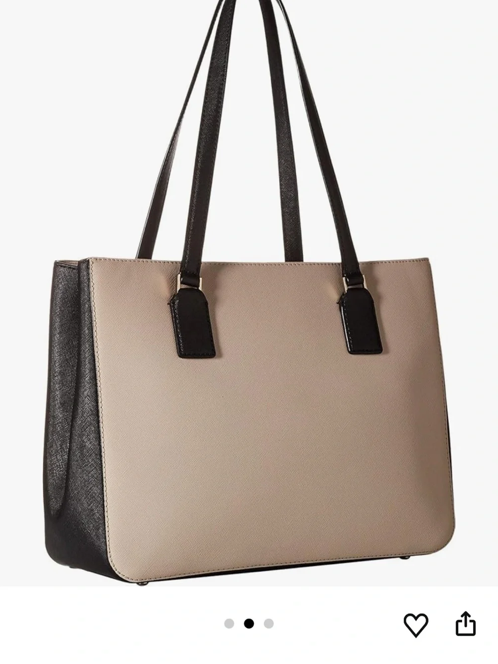 kate spade Cameron Street Zooey Tote | Cream & Black | Excellent Condition